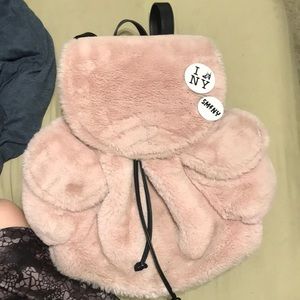 Dusty pink large Steve Madden backpack purse